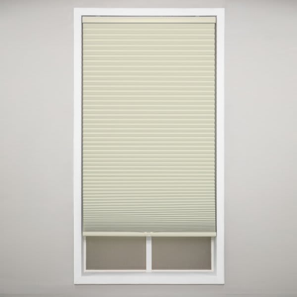 St. Charles Blackout Honeycomb Cellular Shade, Alabaster, 31.5 X 48
