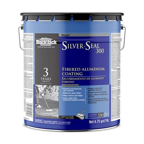 Aluminum Roof Coating, 4.75 Gallons