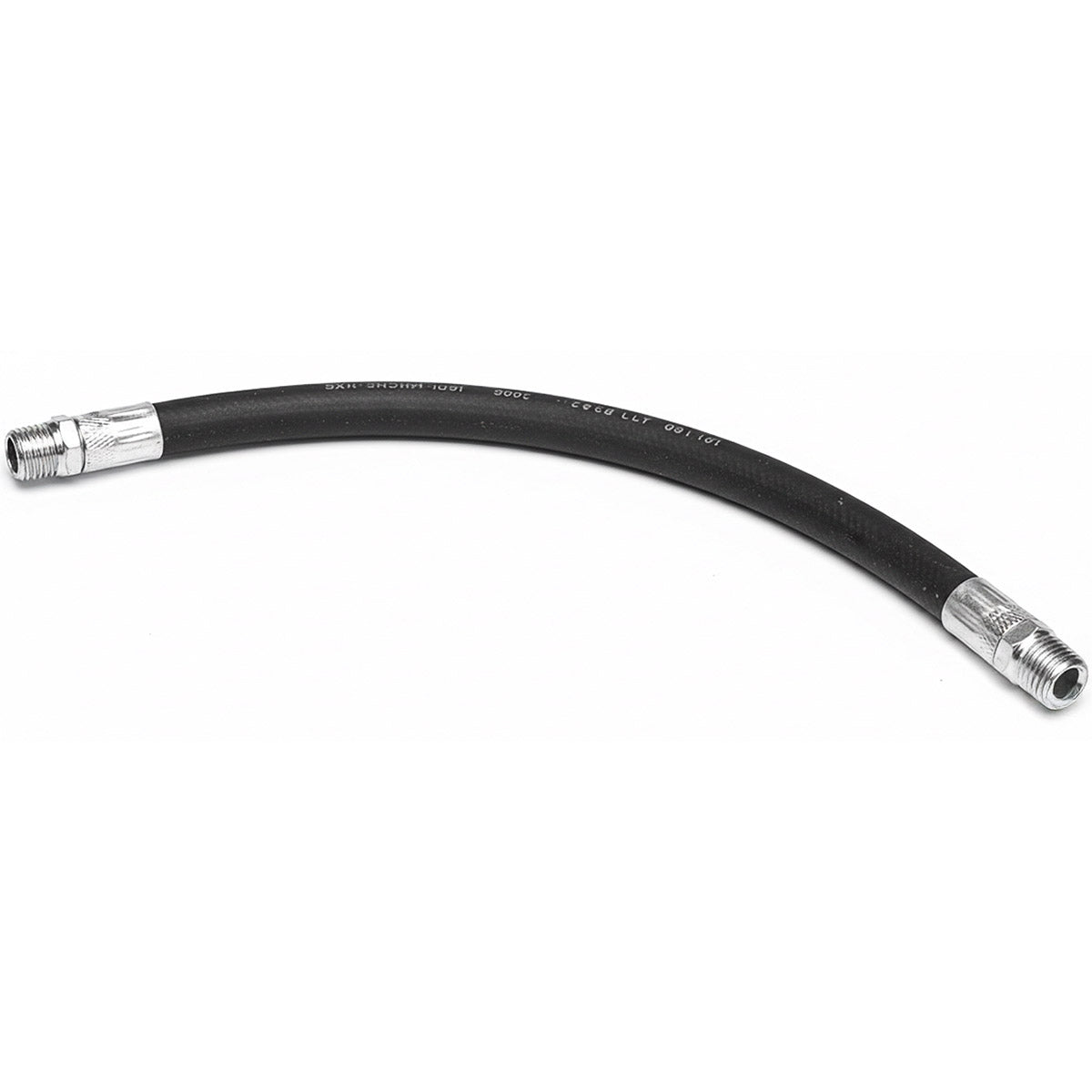 1/2 INCH X 84 INCH 2-WIRE RIGID END HYDRAULIC HOSE ASSEMBLY