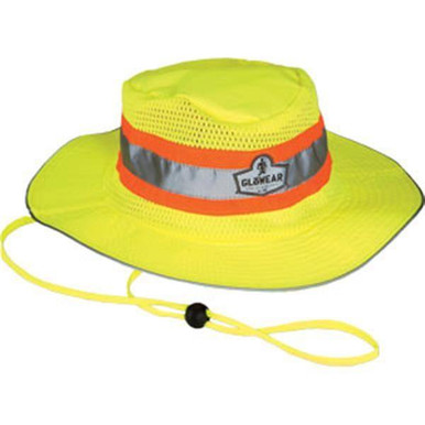 Ergodyne GloWear Ranger Hat, Hi-Viz Lime, Small/Medium #23259 (1/Pkg.)