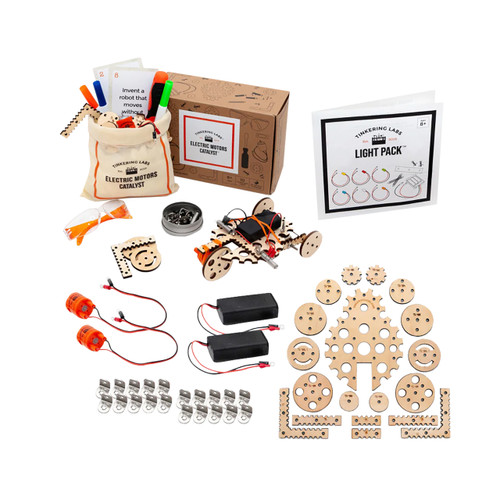 Tinkering Labs Electric Motors Catalyst Booster Bundle