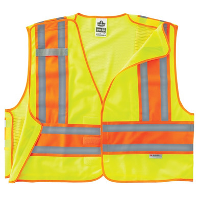 Glowear Public Safety Vest, 2XL/3XL