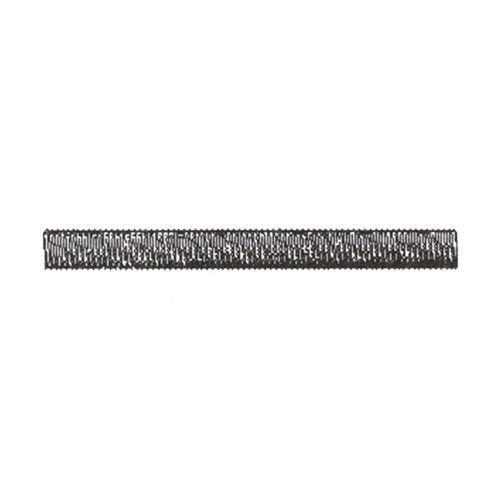 1/4" x 36" Threaded Rod Zinc Plated Steel Coarse Thread