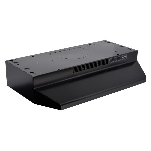 Broan-Nutone 36-Inch Convertible Range Hood Black 230 Max Blower CFM