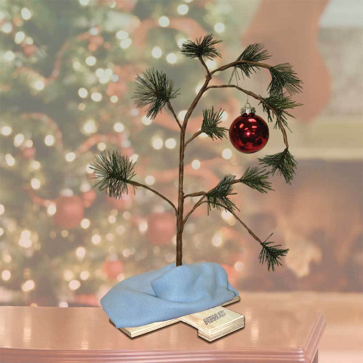 24" Peanuts Charlie Brown Lonely Tree with Blanket