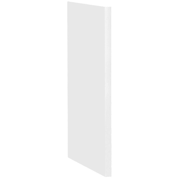 Hampton Bay Hampton Bay Hampton, Shaker 24 in. W x 1.5 in. D x 34.5 in. H Assembled Panel, Satin White