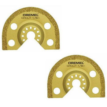 Dremel Genuine OEM Replacement Grout Blades - MM500-2PK