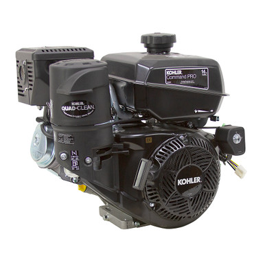 14 HP Kohler CH440-3275 Electric and Recoil Start Horizontal Shaft Engine
