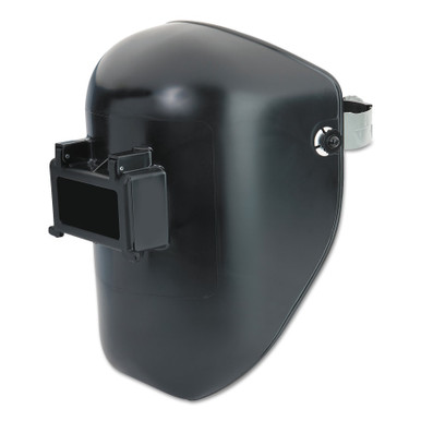 Honeywell Fibre-Metal Tigerhood Classic Welding Helmet, #10, Black, 2 in x 4 1/4 in Window, 1/EA #906BK
