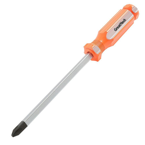 Great Neck Phillips Screwdriver, 6" x #3