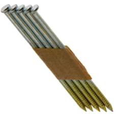 Grip Rite 3" x .131", 30 Degree Paper Tape Clipped Head Nails, Bright, Smooth Shank, (2,000/Carton), #GRSP10DZ