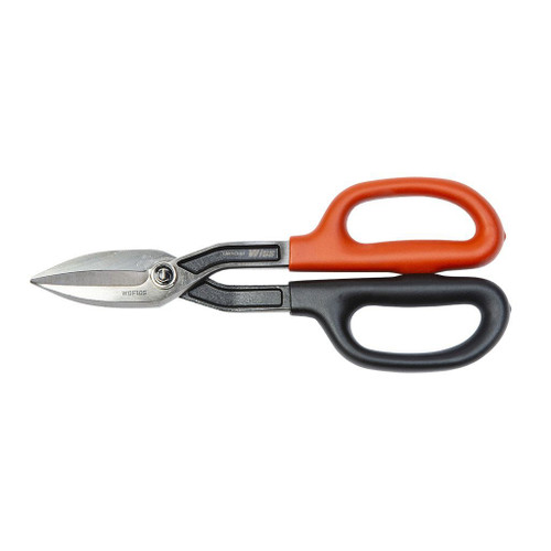 Crescent Straight Pattern Tinner Snips, 10"