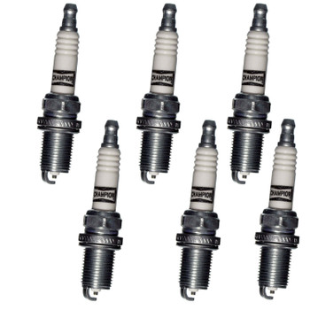 Champion 6 Pack of Genuine OEM Spark Plugs # 3071-6PK