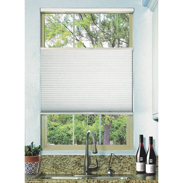 BlindsAvenue Simply 54 In. X 72 In. Cordless Blackout Single Cell Cellular Shade (White)