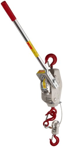 Lug-All 447-3000-30SH 1-1-2Ton Cable Winch-Hoist W-Latch Hook Medium