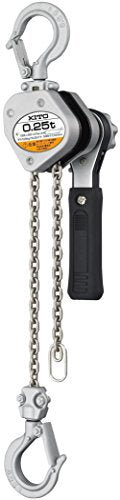 Kito Lever Hoist LX Mini Lever Hoist, Hook Mount, 5' Lift, 250KG Capacity