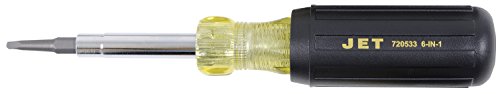 Jet 720533-6-in-1 Cushion Grip Multi-Bit Screwdriver
