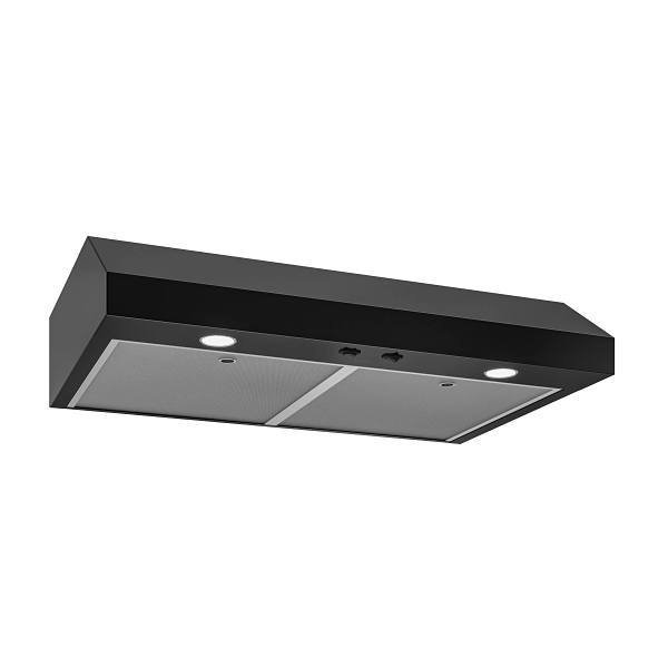 Broan-Nutone 30 In Under Cabinet Range Hood, Energy Star, 350 Max Blower Cfm, Black