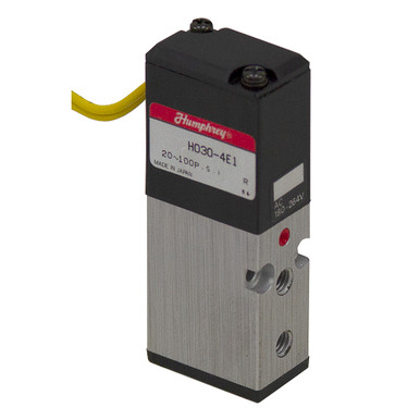 180-264 Volt AC 4-Way 2-Pos Humphrey Solenoid Air Valve H030-4E1