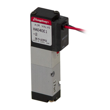 24 Volt DC Normally Closed (NC) Humphrey Solenoid Air Valve HA040E1-2