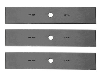 Oregon (3 Pack) Replacement Edger Blade Long 1/2 Center Hole - 40-131-3PK