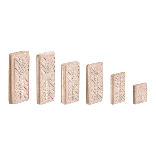 Festool Beech Domino Tenons, 3/8" x 2", 85-Pack