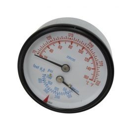 ENFM 4104-2.5-4-40 1/4" Back-Check Valve 2.5" DIA 70°F/320°F 0-230 PSI
