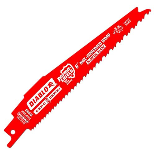 Diablo Demo Demon Bi-Metal Reciprocating Blades, 12", 6-12 TPI