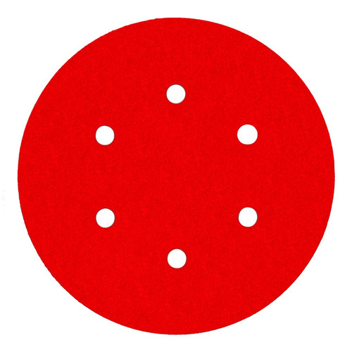 Diablo 6" Hook & Lock Sanding Disc 6-Hole, 100G, Qty. 10