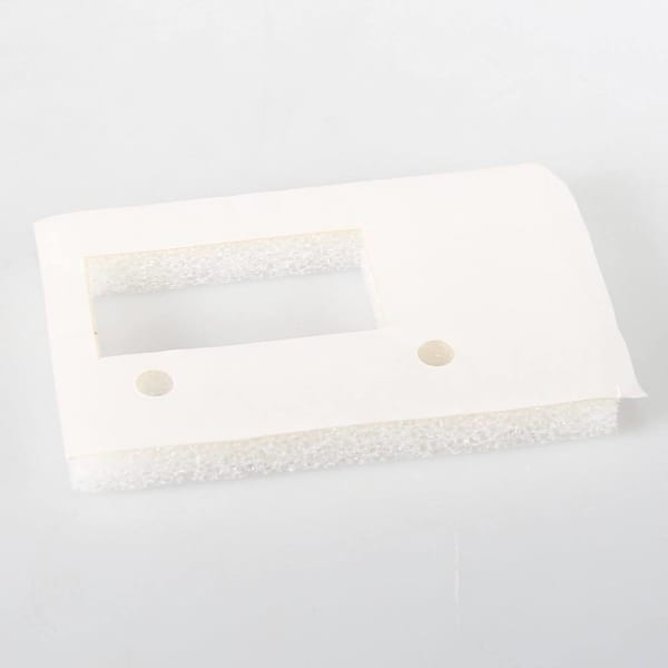 Whirlpool Replacement White Damper Gasket For Refrigerator Part # Wp67006341