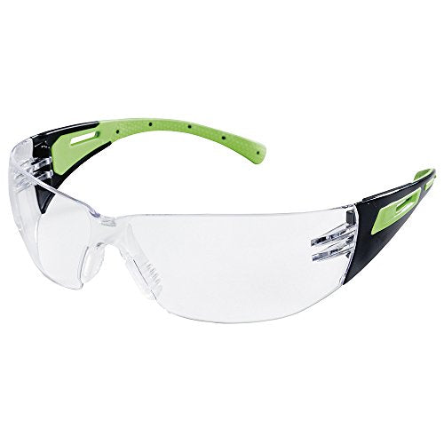 Sellstrom S71100 XM300 Safety Glass-Clear Hard Coat (Package of 12) Black and Green Standard