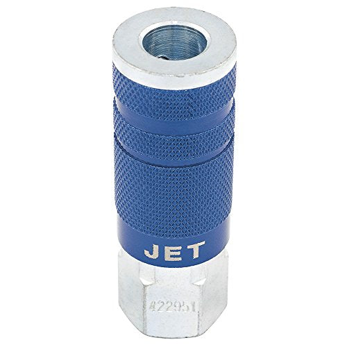 Jet 422951 -"L" Type Automotive Coupler-1/4" Body X 1/4" Npt Female Thread (10 Pack-Bulk)