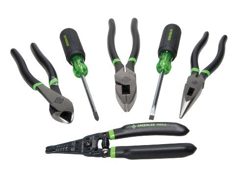 Greenlee 0159-36 Hand Tool Kit, 6-Piece