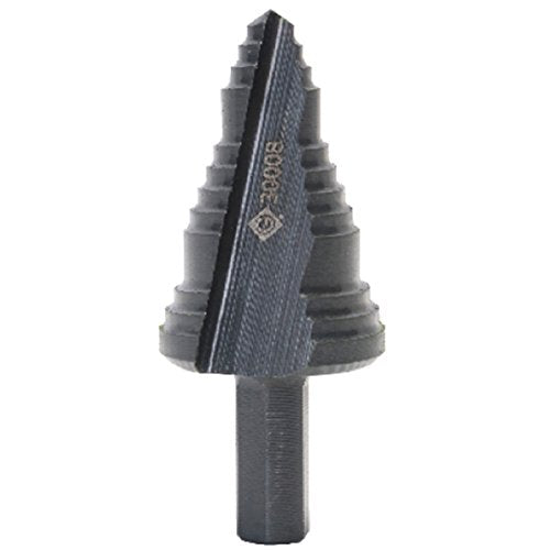 Greenlee 30008 Multi-Hole Step Bit, 1-1/8-Inch