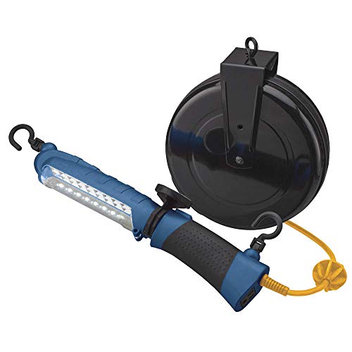 StarTech 849871 25 Ft Cord Reel with Led Work Light