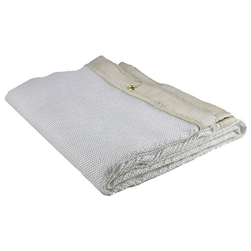 Sellstrom S97600 Welding Blanket - 18 oz Uncoated Fibreglass - 6'x6' - White