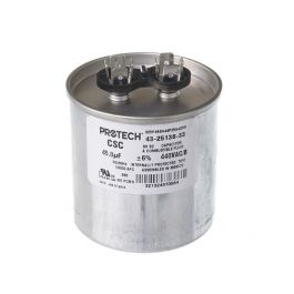 Rheem-Ruud 43-25136-33 Single Round Capacitor 45 MFD 440V