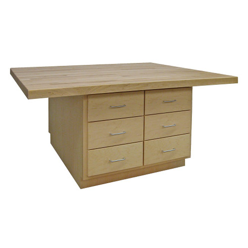 Hann 4-Station Work Bench with 12 Drawers