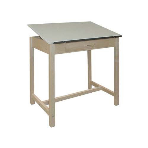 Hann Drawing Table Full-Top Table, 36"W x 24"D x 37"H