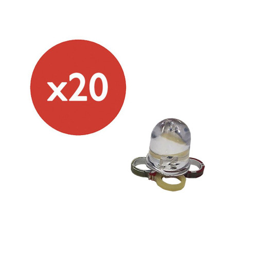 Lectrify 10MM Color Changing LEDs, 20-Pack