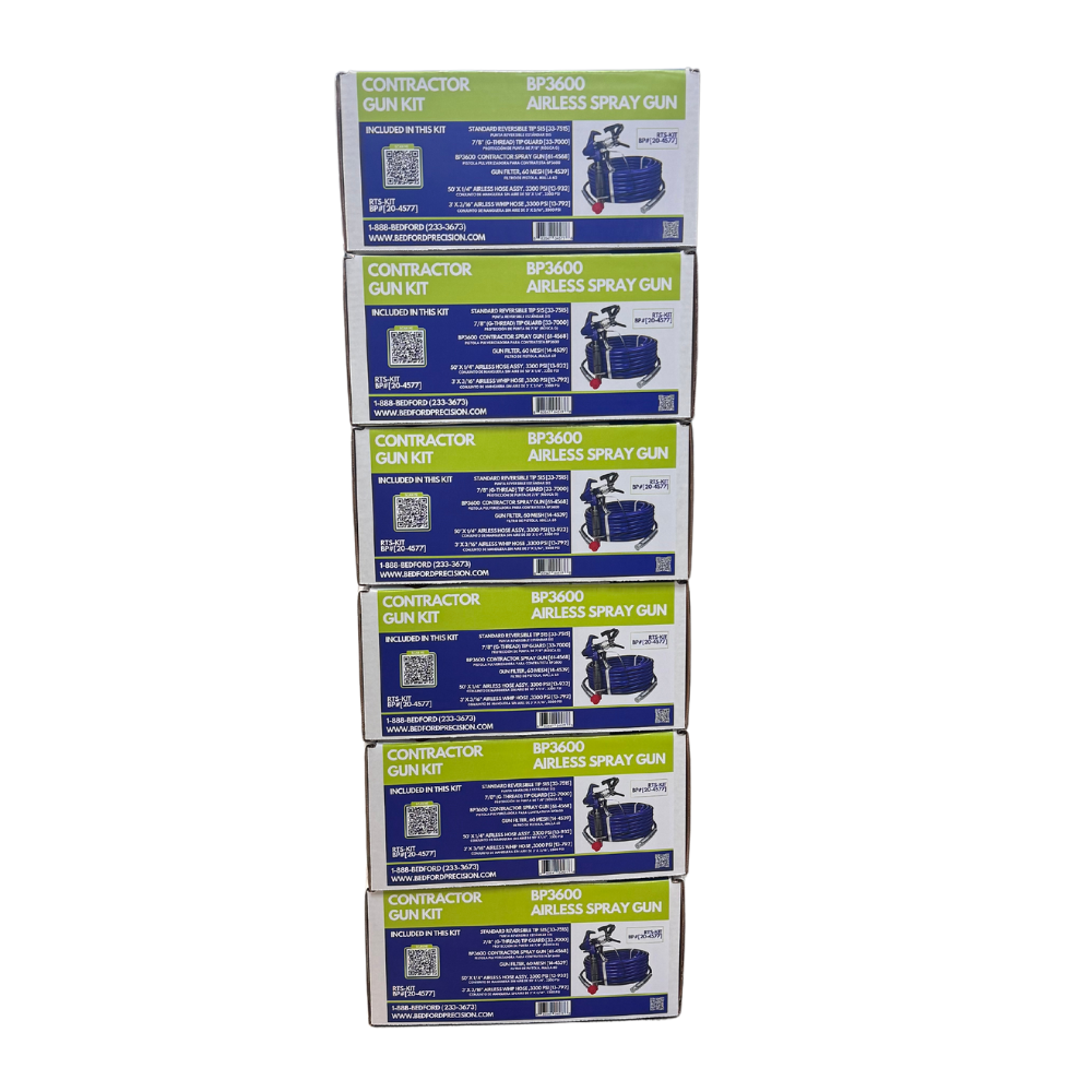 Bedford BP3600 Two Finger Gun with Four Finger Free Ready to Spray Kit (6-Pack)
