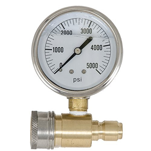 Jet 291417-2.5" Pressure Washer Gauge Kit
