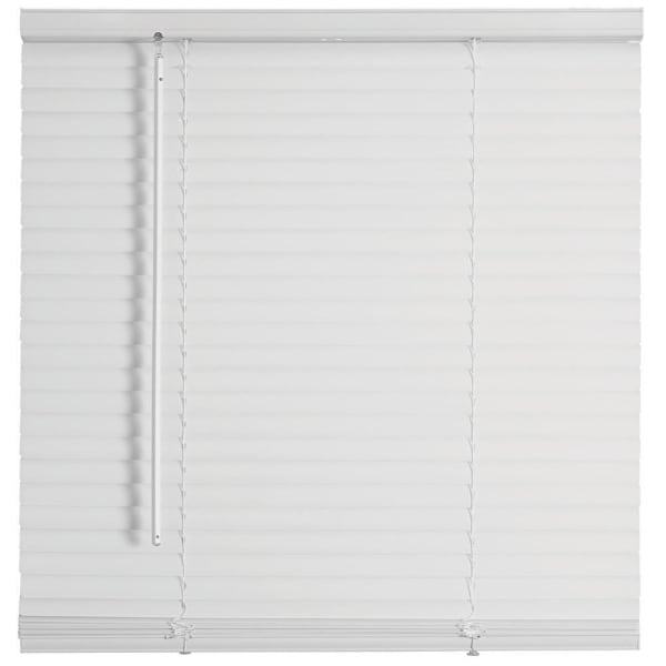 Champion 1 In. Vinyl 31 In. X 64 In. Light Filtering Blind, White
