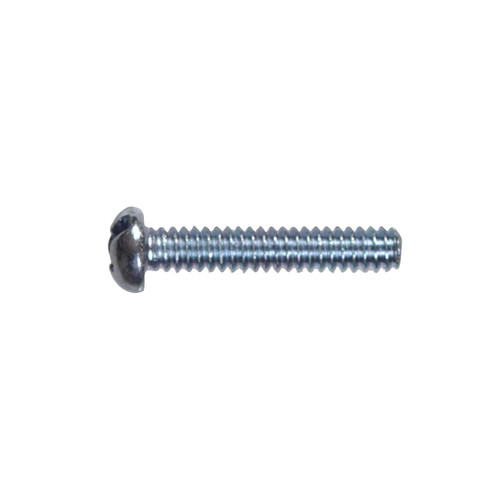 Hillman Round Head Combo Machine Screws, 8-32 x 2"