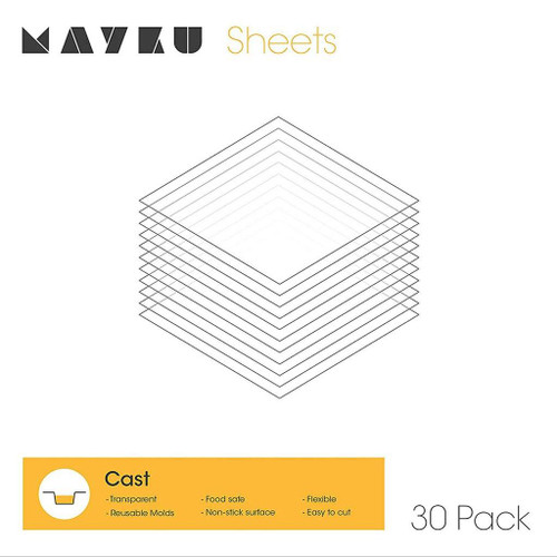 Mayku FormBox Mold Maker Cast Sheets, 30-Pack