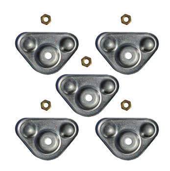 Poulan Craftsman Chainsaw (5 Pack) Replacement Brass Nut 10-24 - 530016359-5PK