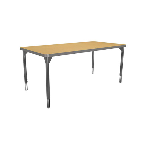 MooreCo Hierarchy Adjustable Activity Table, 60" x 30"