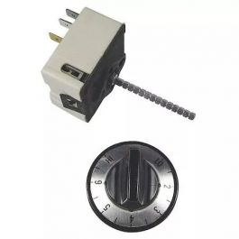 Robertshaw 5500-103M Infinite Control Uni-Kit W/Black Dial Infinite-120-599 120V Replaces Inf-120-483
