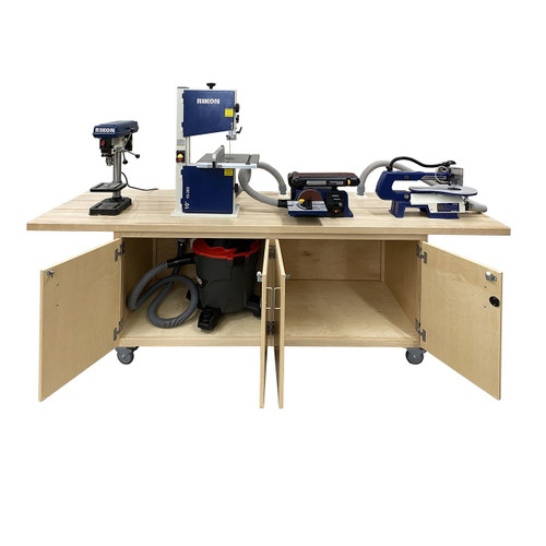 Hann Mobile Tech Ed Work Bench with Tools