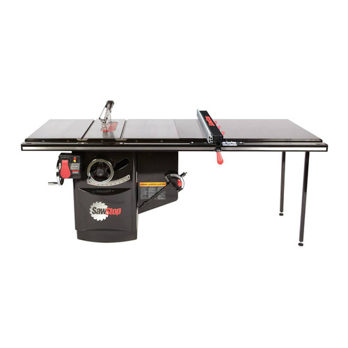 SawStop 10" Industrial Cabinet Saw, 52" Advance Fence, 3HP, 1PH, 230V